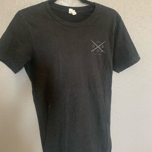 Black Dutch Bros Short Sleeve Shirt